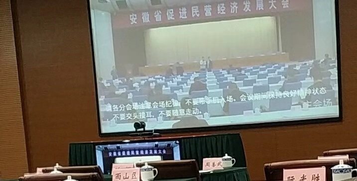 安徽省促進民營經(jīng)濟發(fā)展大會馬鞍山分會場